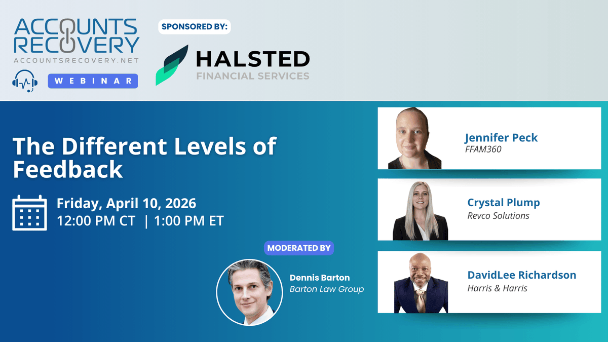 HalstedLLC's tweet photo. We are excited to be sponsoring an upcoming https://t.co/5oJvpFq6RS webinar. The event will be held on Friday, April 10 @ 1pm ET. The topic is, "The Different Levels of Feedback." Click here to register: https://t.co/Ux7jBitVLa https://t.co/T1PJ0dQTkd