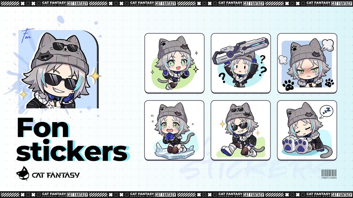 catfantasyen's tweet image. 🐱 Fon's Stickers are HERE!

Meet the Drizzle of Splendor (Frost Shard) collection! ❄️
These cuties are ready to take over your chats.
Download them, use them, and spread the feline magic! ✨

Get them now &amp;gt;&amp;gt; drive.google.com/drive/folders/…

#CatFantasy #Stickers