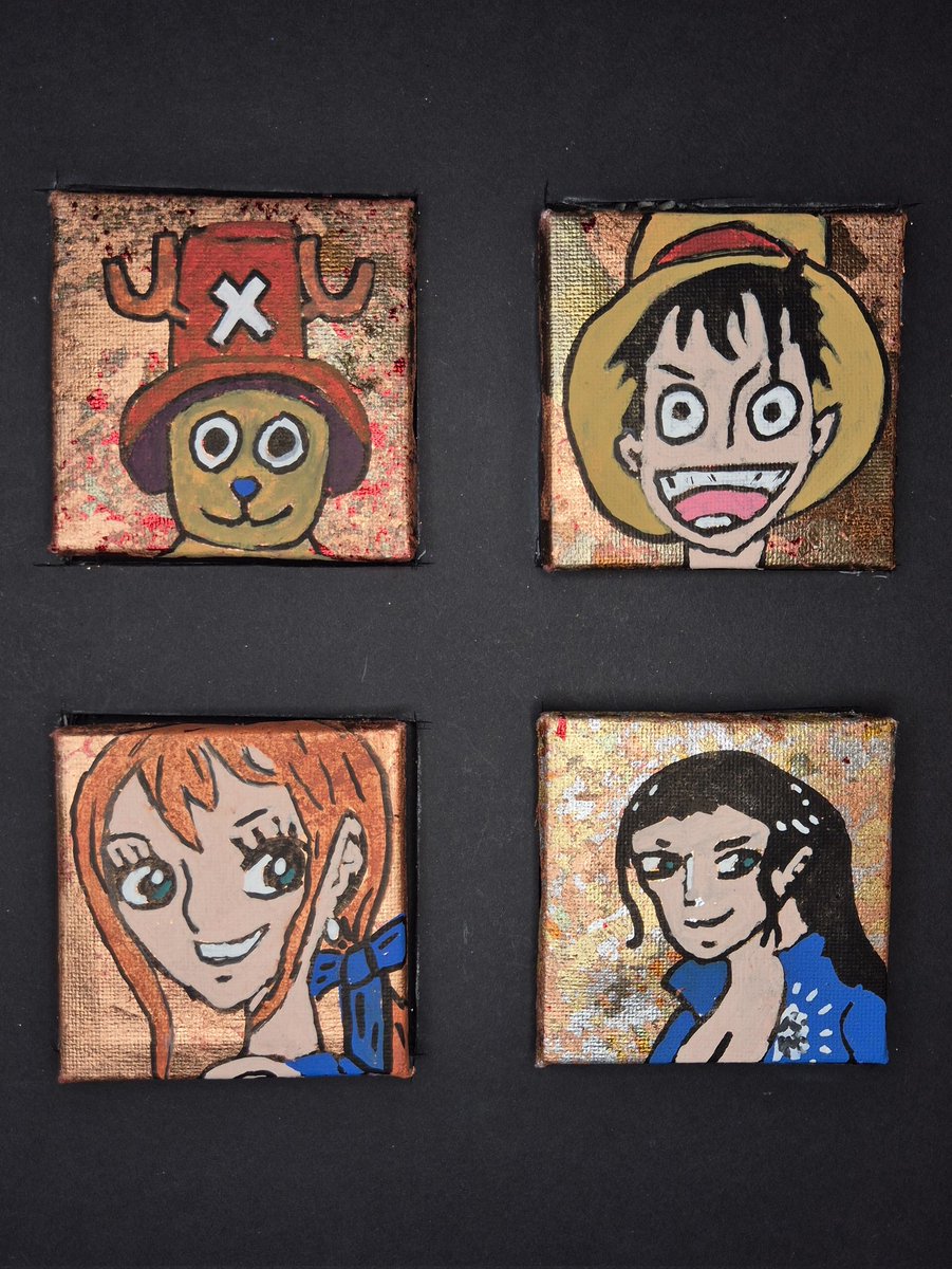 crypsybear's tweet photo. QUICK. DIRTY. COLLECTIBLE.
https://t.co/f0YFjtWuMI
#onepiece #tonytonychopper #tonychopper #nicorobin #nami #monkeydluffy #monkeyluffy #strawhat #pirate #pirates https://t.co/DU0lcySOmh