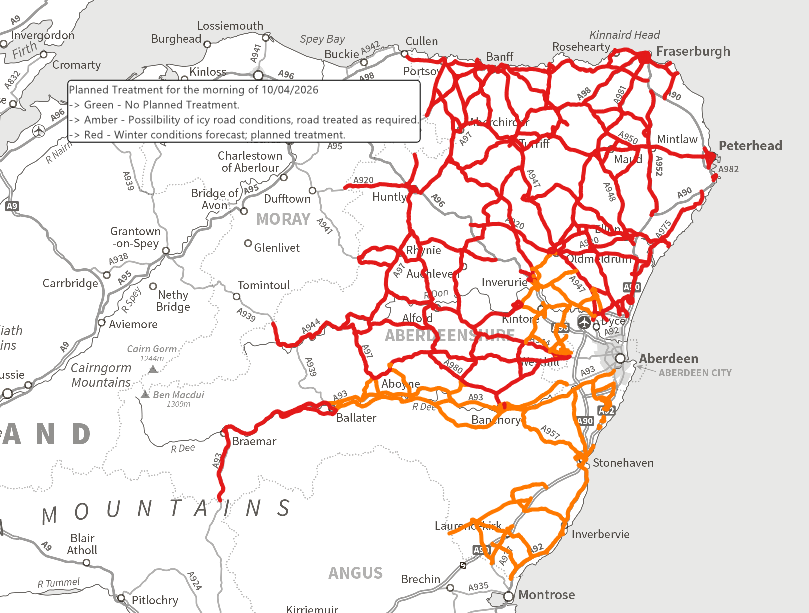 Aberdeenshire Roads tweet media