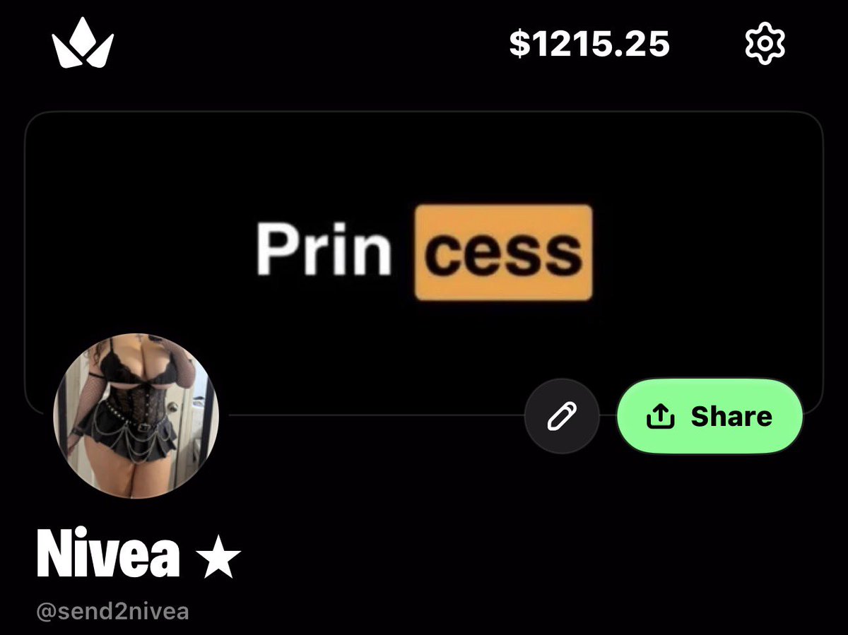 Princess Nivea ☆ | findom tweet media