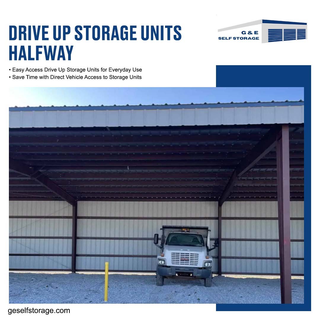 geselfstorage's tweet image. Stop struggling with heavy lifting! 🚛 Drive-up storage units in Halfway offer direct vehicle access, so you can load and unload with ease.

Make your storage experience faster and more efficient today: geselfstorage.com

#DriveUpStorage #EasyAccess #Convenience