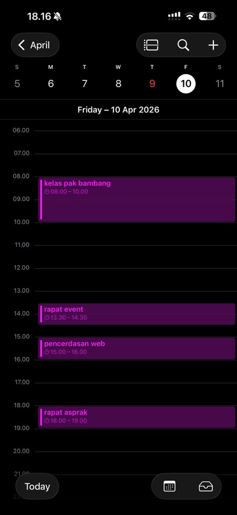 aslik minggu ini full banget, masi ada jumat dan sabtu dan minggu dan ets💔