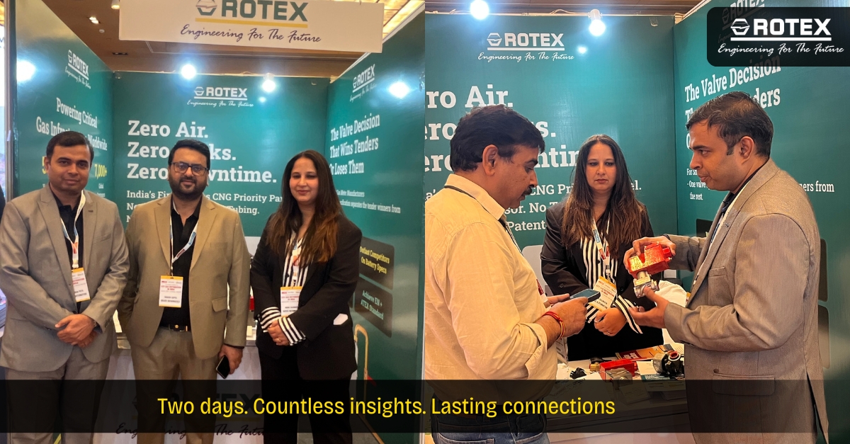 RotexAutomation's tweet photo. Day 2 wrapped strong at CGD Conference.

Powerful conversations and real impact at Booth 14.
Honored to host Bhashit Dholakia, CEO, IndianOil–Adani Gas Pvt Ltd.

𝗦𝘁𝗮𝘆 𝗰𝗼𝗻𝗻𝗲𝗰𝘁𝗲𝗱: https://t.co/77Gt3UZeYT
Let’s solve what matters next. https://t.co/p9r5M7gWnq