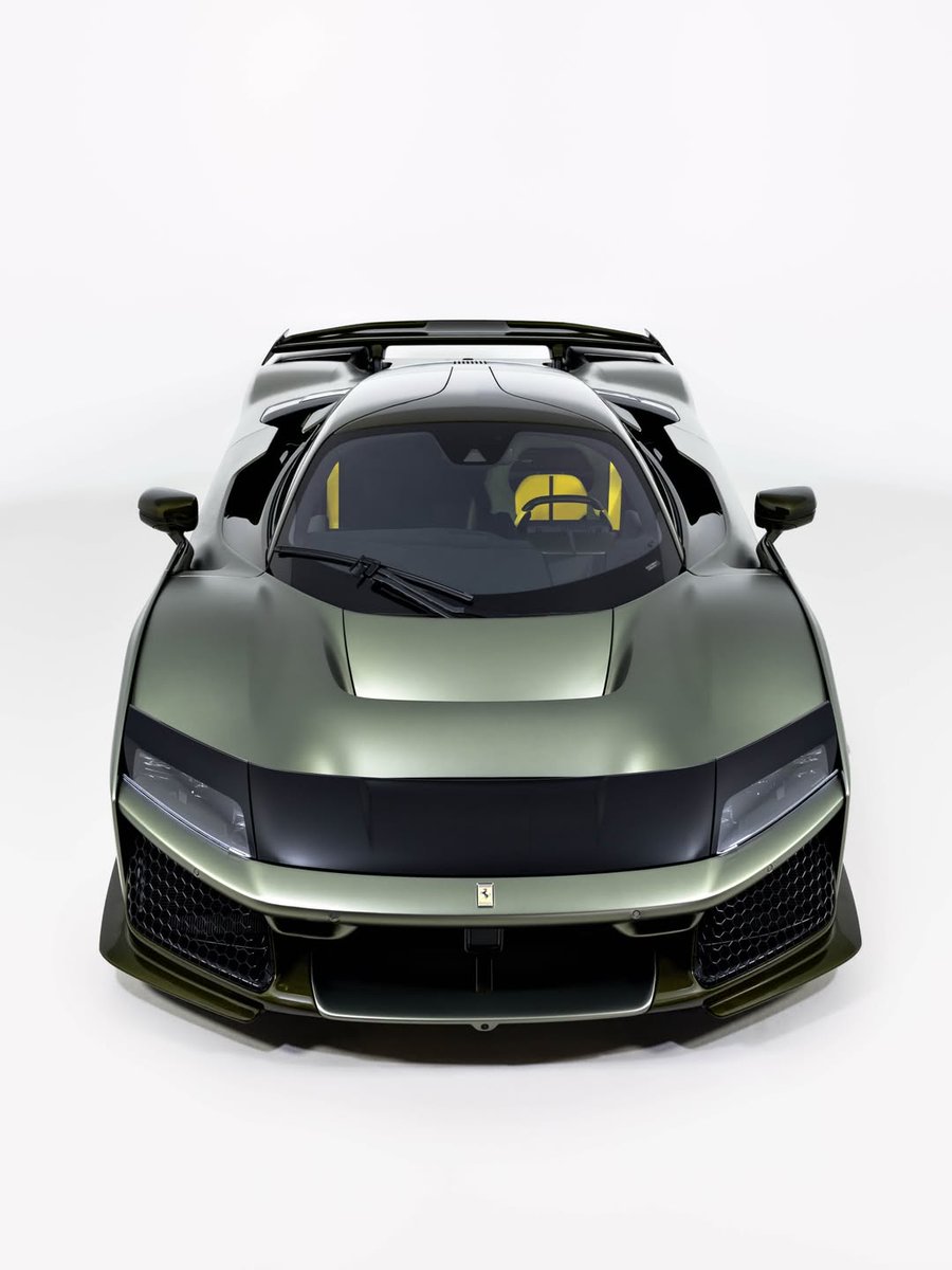 duPontREGISTRY's tweet photo. The future of Ferrari, newly delivered. 

This new Ferrari F80 in Verde Masoni Opaco arrives as a bold evolution of the brand’s hypercar lineage, blending cutting-edge hybrid performance with unmistakable design. 

Sculpted, electrified, and engineered at the edge of possibility, it represents the next chapter in Maranello’s pursuit of speed, innovation, and exclusivity.

See more: https://t.co/wmQKNwfGSR
