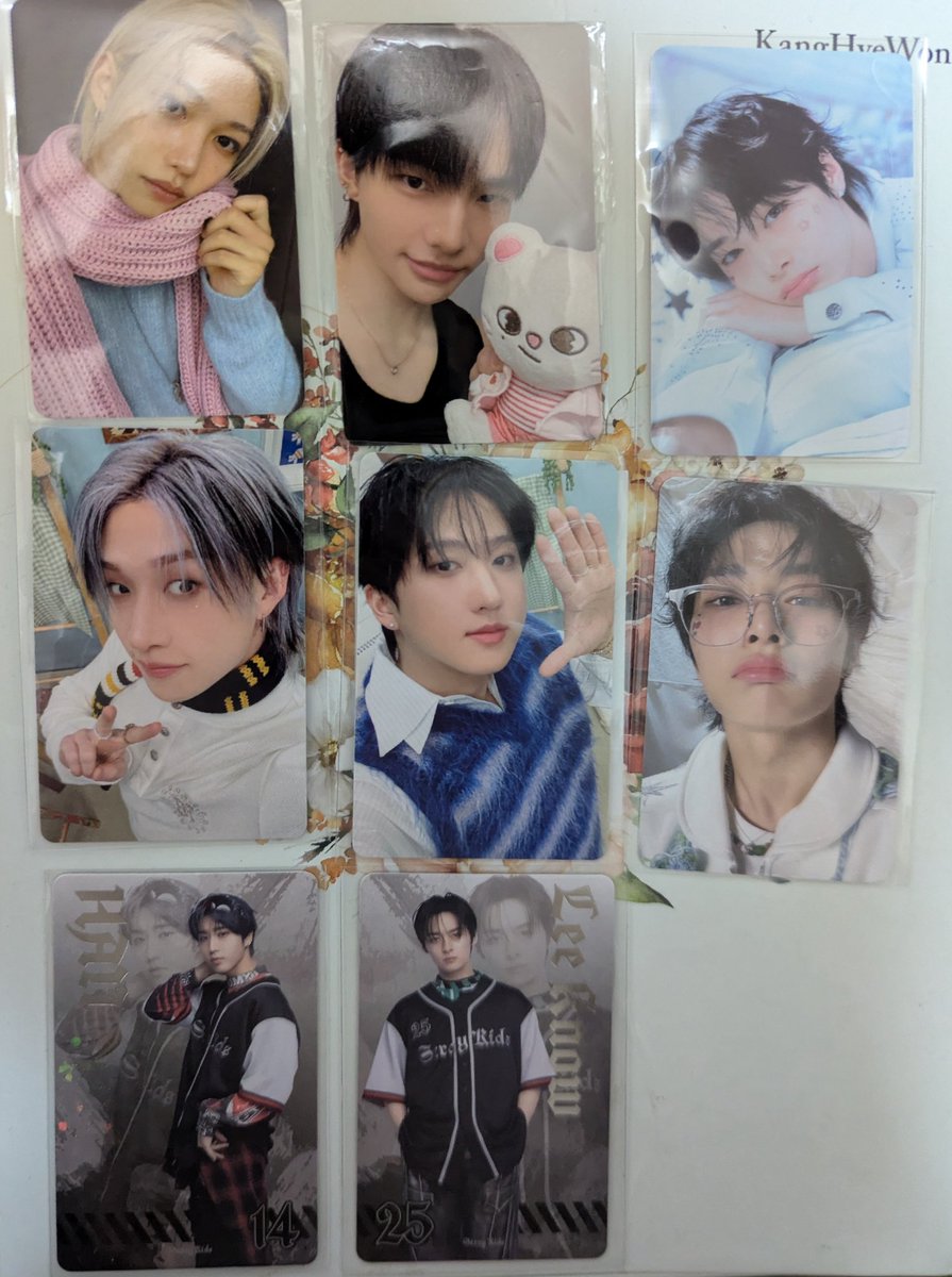 Stray Kids トレカ 別売り可能 フィリックス リノ チャンビンアイエン