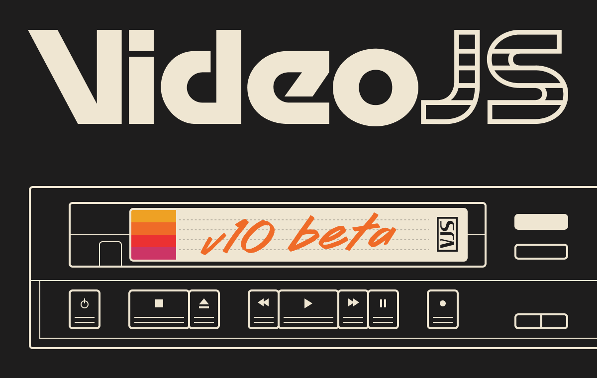HCNJavaScript's tweet photo. Video.js v10 beta : réécriture complète avec bundles 88% plus légers https://t.co/zVbxut1Q0P https://t.co/IfLEjtRAj3