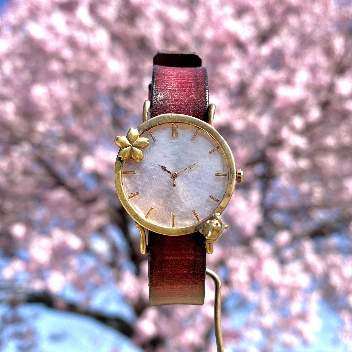 カエルの時計屋さん　一刻が愛しく感じる時計　4/18春日井カエルまつりin勝川駅前公園　ブース18 tweet media