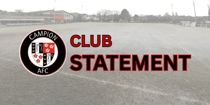 Image from Campion AFC 🔴⚫ (@CampionAFC)