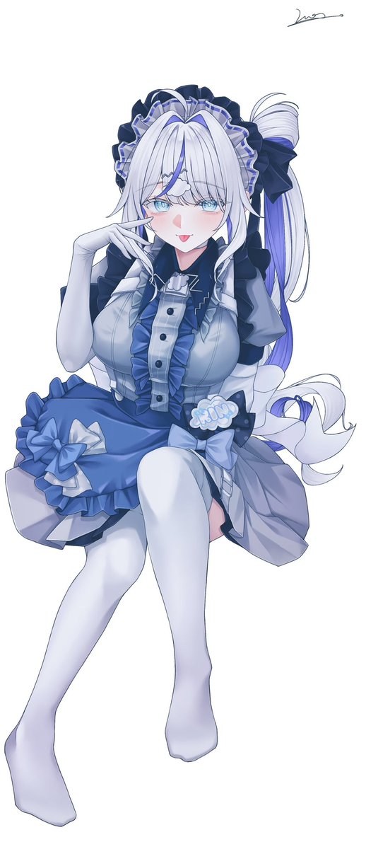 vvovvn1's tweet photo. Maid
 #kumorinart https://t.co/EYJ9grWtQM