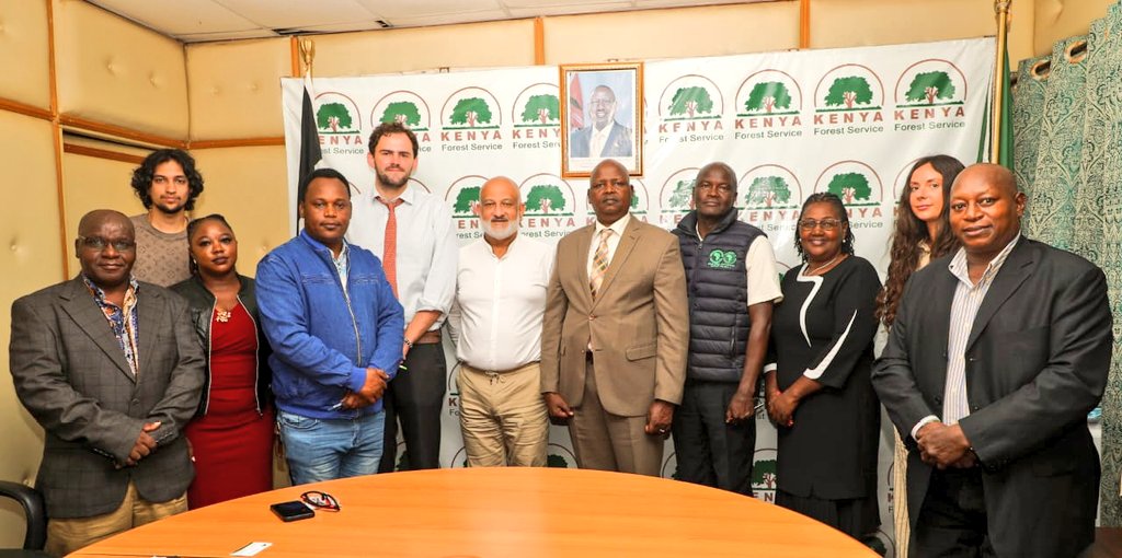 The Chief Conservator of Forests (@CCF_Kenya), Alex Lemarkoko, today ...