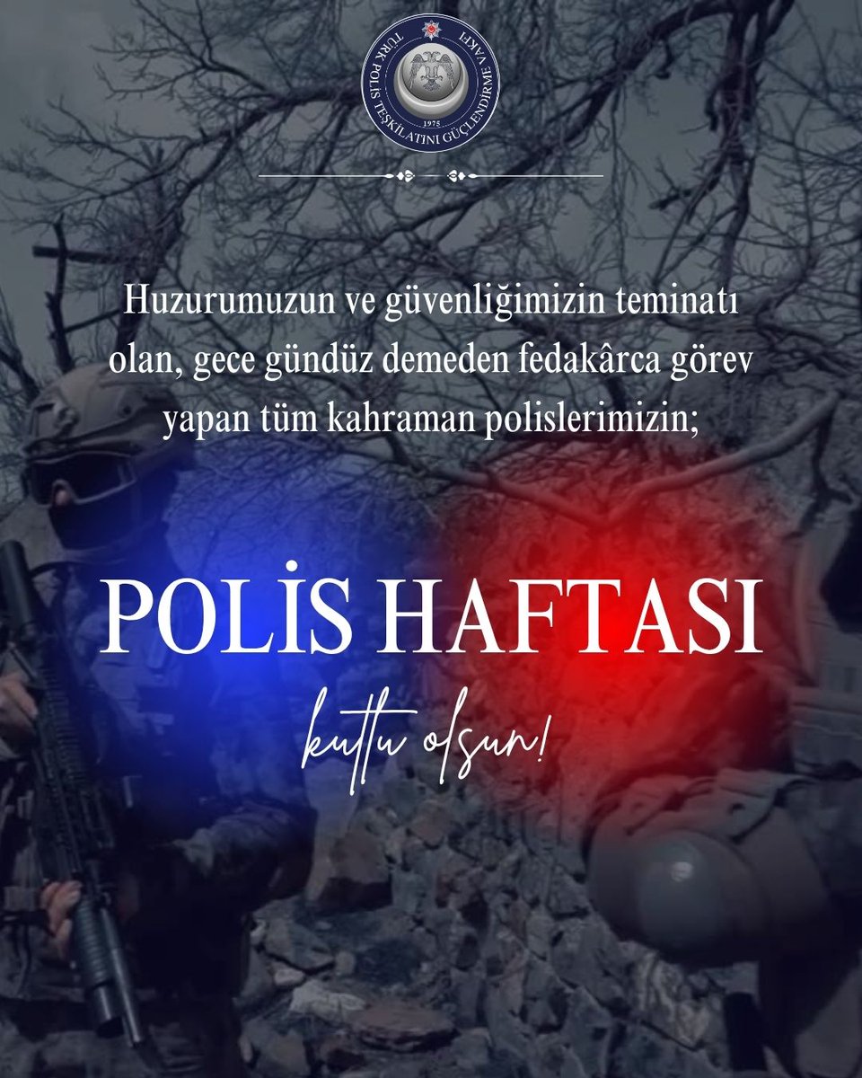 Türk Polis Teşkilatını Güçlendirme Vakfı tweet media