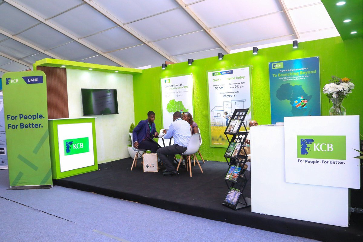 KCBInKenya's tweet image. Got questions? We’ve got answers. 

Visit the KCB booth at the #AfricanUrbanForum2026 and see how we’re expanding access to housing at scale through smart financing, partnerships, and sustainable solutions. 

As East Africa’s leading mortgage lender with a 33% market share and a