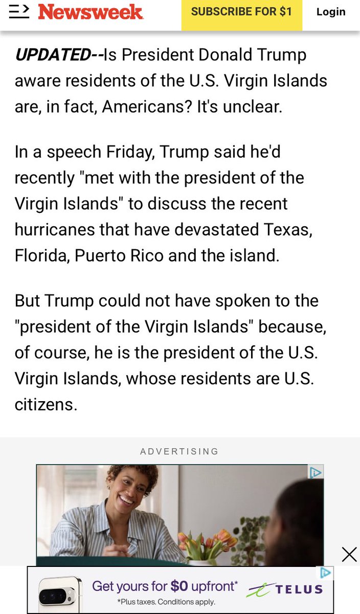 gerryflood8's tweet photo. @highbrow_nobrow @buckobilly1 @atrupar Trump also said he met and spoke to the President of the Virgin Islands, I’m not sure if that was medal or 25th Amendment worthy.
#25thAmendment 
#TrumpIsUnfitForOffice 
#trumpsgasproblem 
#EpsteinTrumpCoverUp https://t.co/qU9RKzFcV1