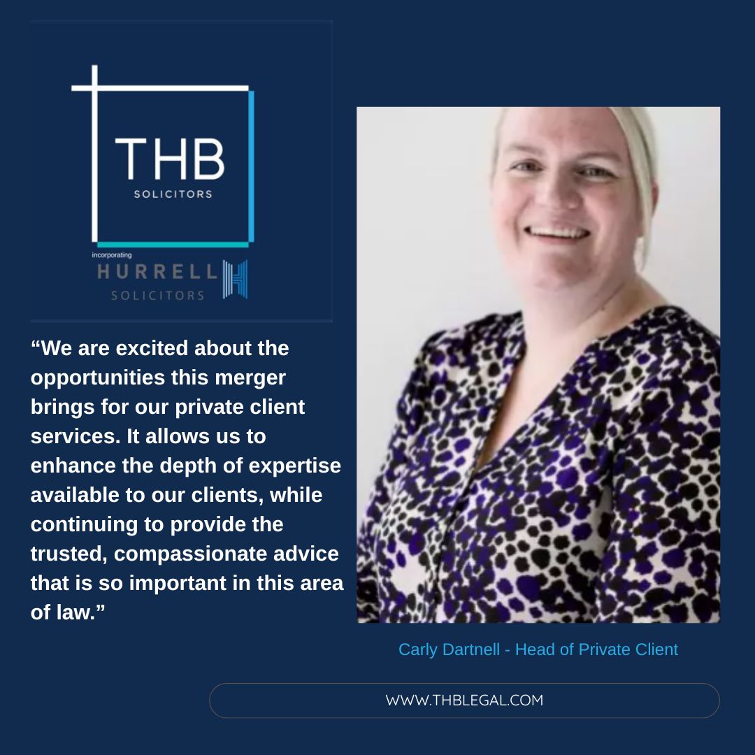 thblegal's tweet image. Following our merger, some of our Senior Team are sharing their positive vision for the future. We’re strengthening our private client and #conveyancing services to bring you more expert #legaladvice. See what they have to say thblegal.com/news/thb-and-h… #privateclientservices