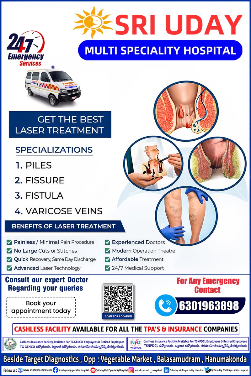 srinivasGa2000's tweet photo. #LaserPilesSurgery#HemorrhoidTreatment#LaserSurgery#PainlessSurgery#LaserHemorrhoidoplasty#LHP#Proctology#PainlessProcedure#NoCutsNoStitches#FastRecovery#DayCareSurgery#MinimallyInvasive#SafeSurgery#HemorrhoidRelief#Proctologist#GeneralSurgery#MedicalInnovation#LaserTechnology# https://t.co/5XCclvrUXP