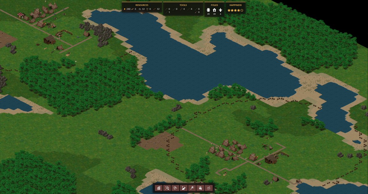 FolklandsGame's tweet image. throwback to when we had the first successful multiplayer game, and it looked like two scout camps in the woods

#retrogame #indiegame #indiegamedev