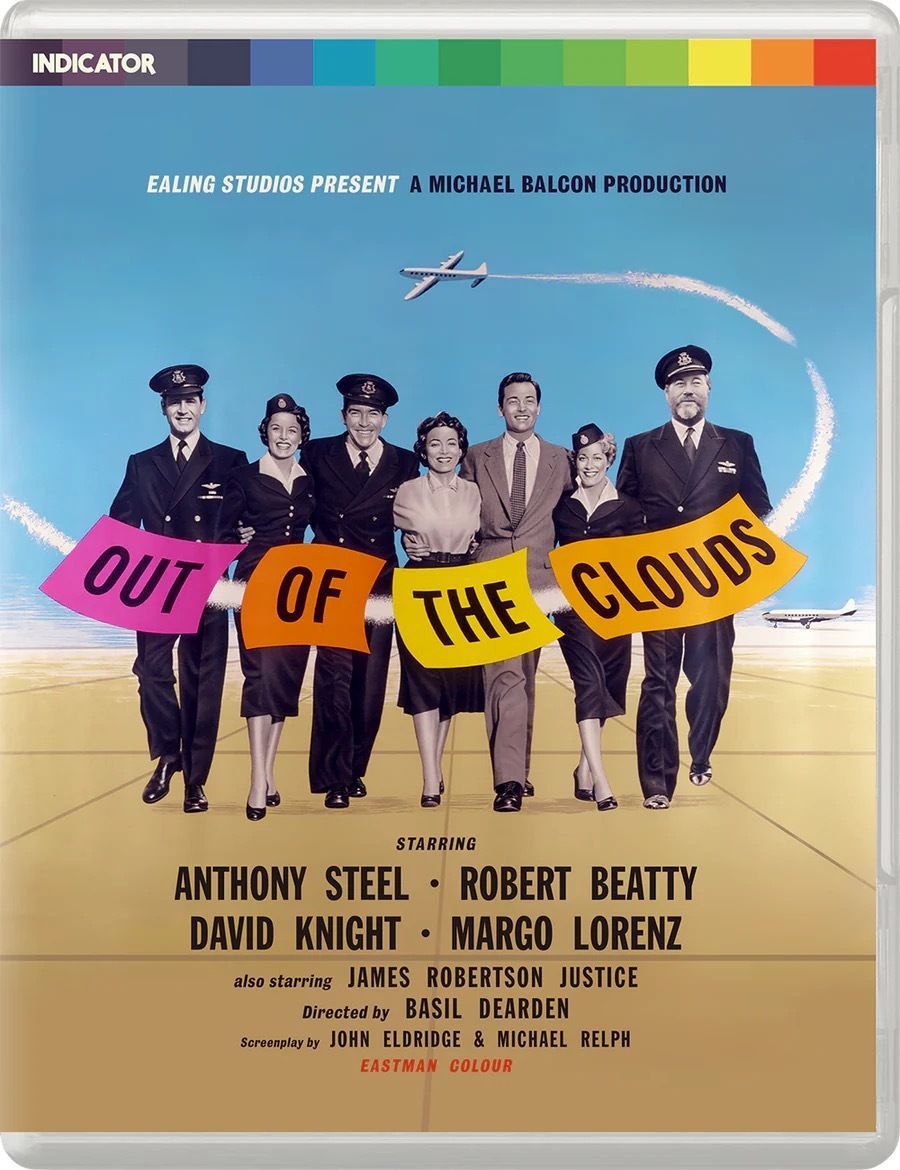 Film 193 for '26

▶️ During a busy day at London Airport, many complications arise in the lives and loves of both passengers and airline crew members:

#NowWatching "Out of the Clouds" (1955) ✈️

#Film #PhysicalMedia #Bluray