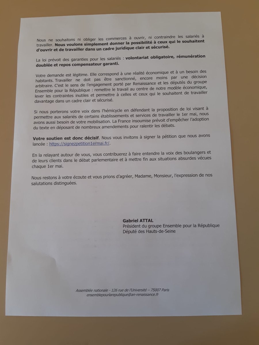 Sophie Binet tweet media