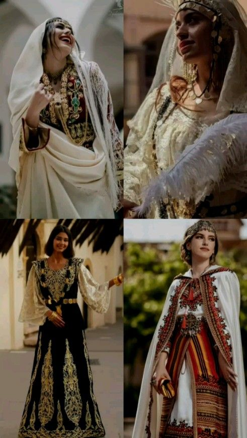 الجزائر الباس التقليدي الجزائري🇩🇿💚❤️
