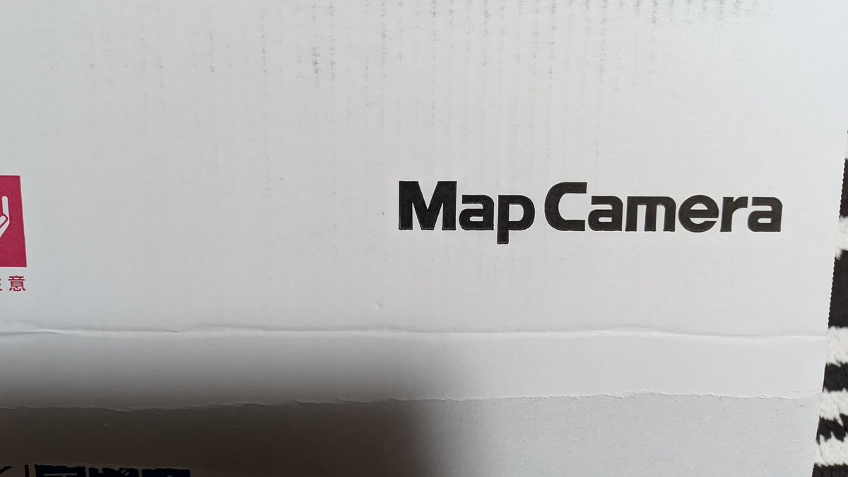 canon120's tweet photo. マップカメラで買ったカメラが届きました。
システムトラブルで遅れると思ってたけどめちゃ早かった。
今まで買った中古カメラの中で一番綺麗でした。
#マップカメラ
#mapcamera https://t.co/IarHaPj0un