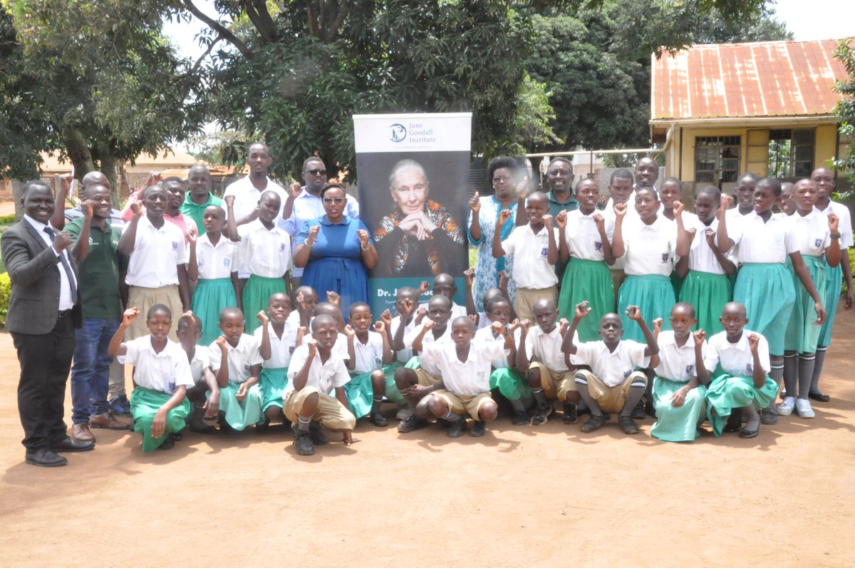 Jane Goodall Institute Uganda tweet media