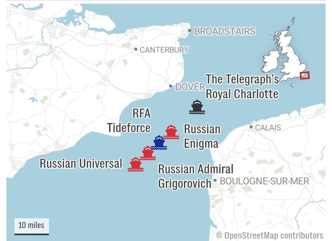 Zijn we zwak of staan we sterk... 
<a href="/kon_marine/">Koninklijke Marine</a> en politiek in stress om gesanctioneerd Russische tankers, begeleid door Russische marine...?
Via <a href="/JayinKyiv/">Jay in Kyiv</a> 

#dezeekust #denhelder