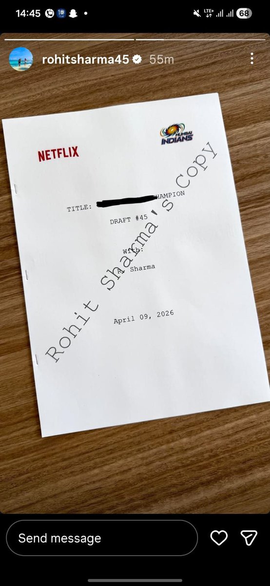 Memesociiety_'s tweet image. "Hitman" ab Netflix documentary Super Hit karwayenge 😏

#RohitSharmaOnNetflix #rohitsharma #netflix