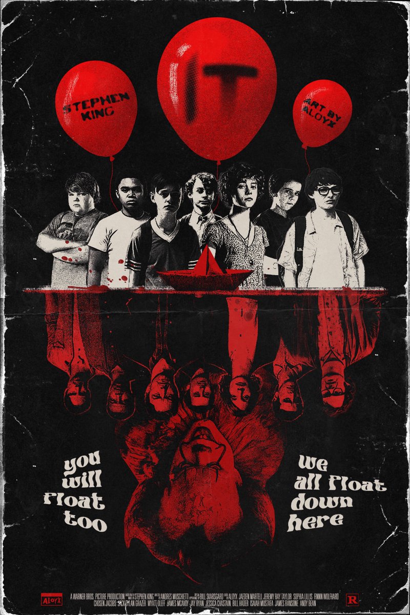 aloyxwrites's tweet image. new poster!! #it 🎈 soon on letterboxd too