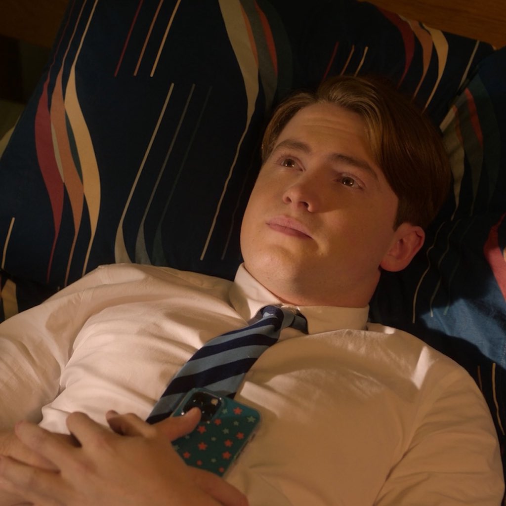 kaitstopper's tweet photo. Nick hugging his phone after Charlie texted that he wanted to hug him god I love these two so much https://t.co/Uzjm94pfxS
