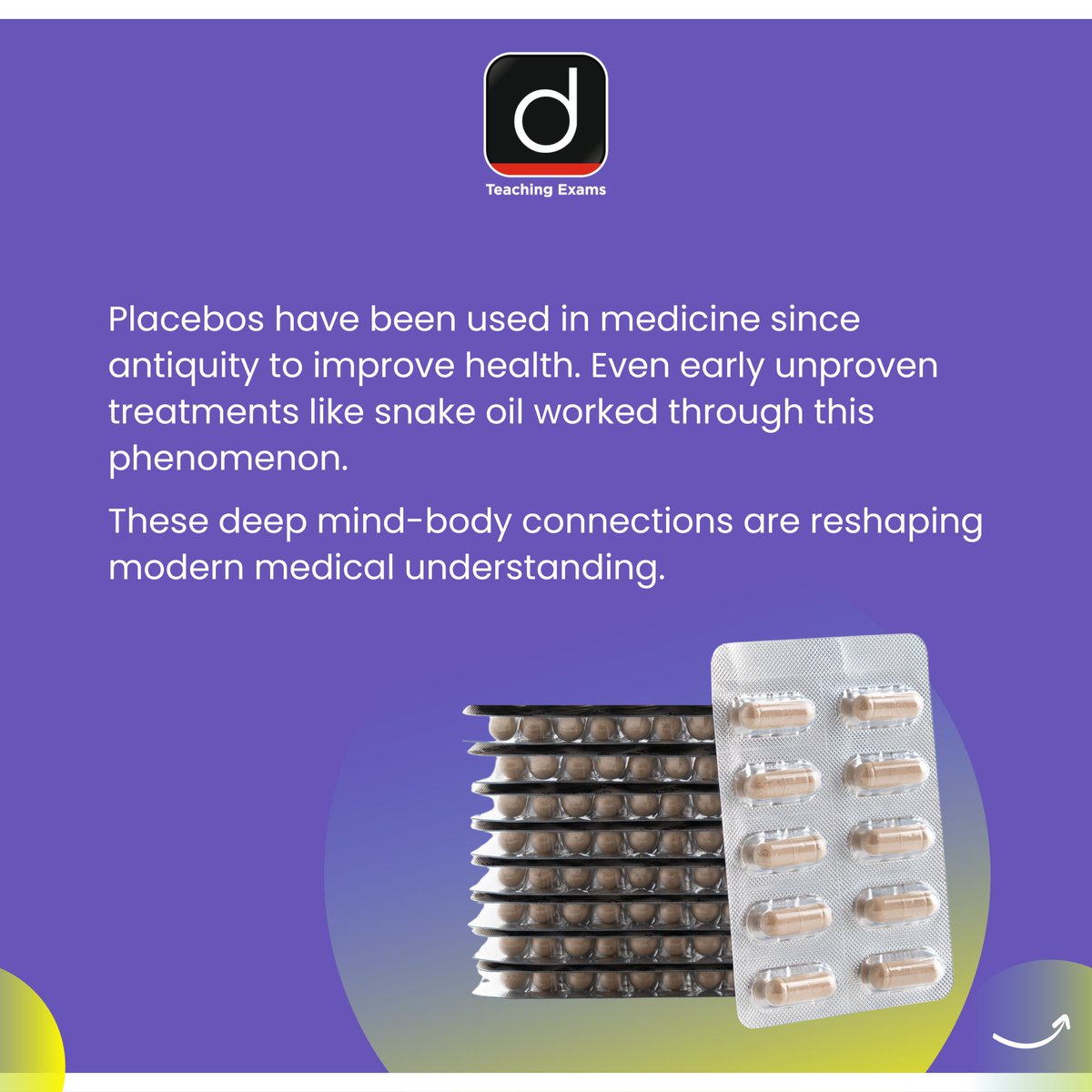 Drishtiteaching's tweet image. The mind is powerful- belief alone can trigger real healing inside the body. 

#PlaceboEffect #MindBodyConnection #Neuroscience #Psychology #Health #MedicalScience #Healing #ScienceFacts #HumanBrain #Wellness