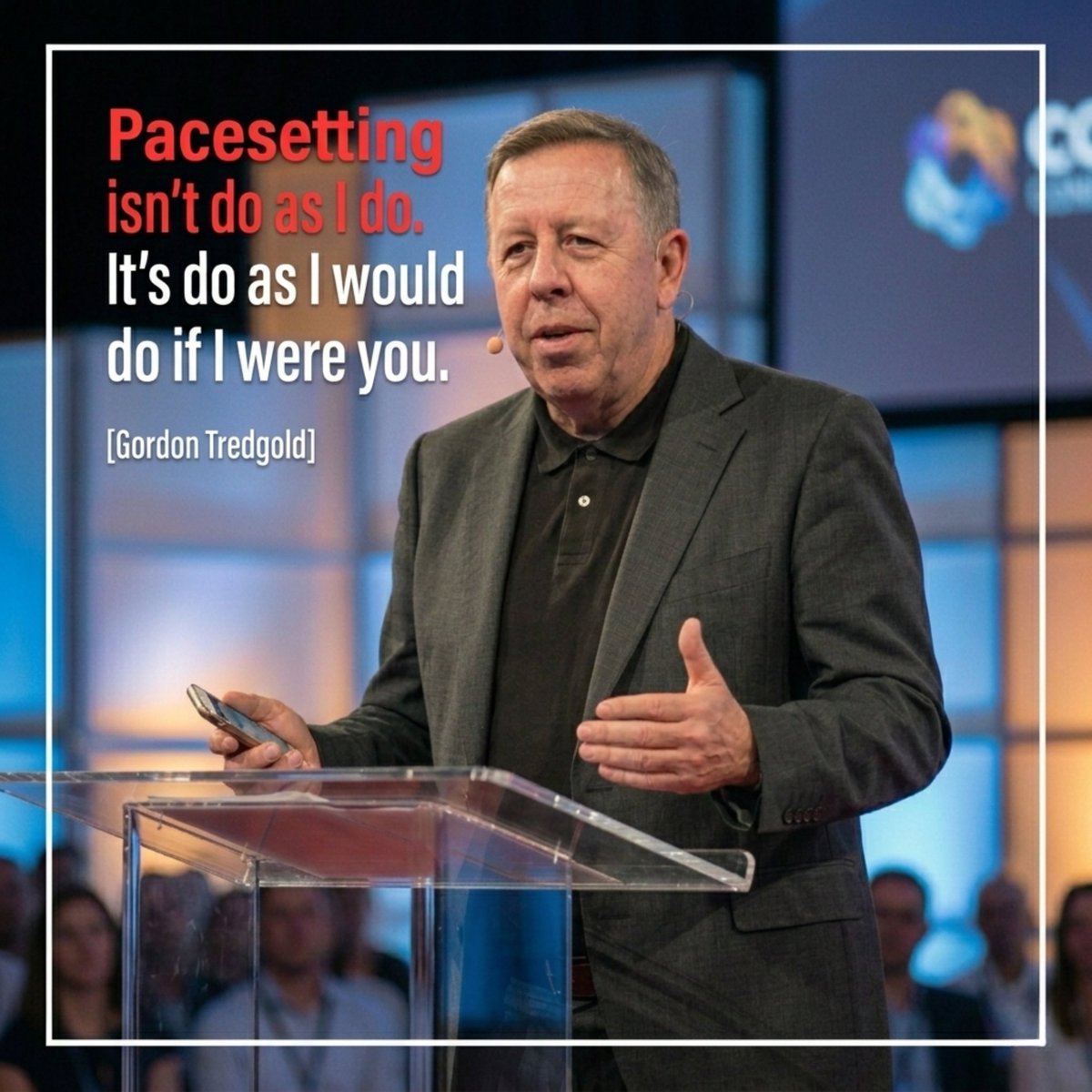 GordonTredgold's tweet photo. Leadership isn’t “do as I do.”
It’s:
Do as I would do if I were you.
That’s real guidance.
#Leadership #Pacesetting #Teamwork #Growth #Success #Management https://t.co/AoZkUX6sc3
