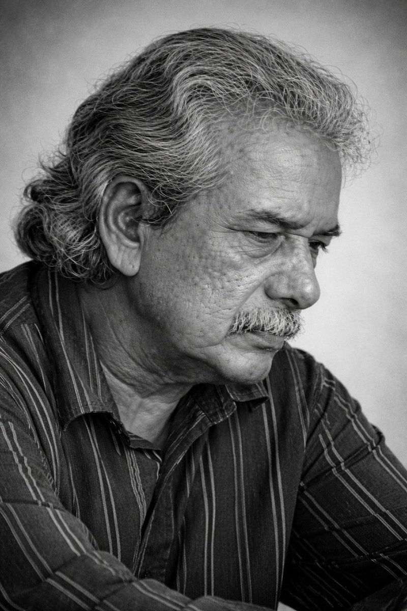 AhasanHydar's tweet photo. :: Artist Tarun Ghosh(August 20, 1953-March 8, 2026). 
Farewell, Tarunda. I offer you my deepest respects. https://t.co/G0pvF1vX6o