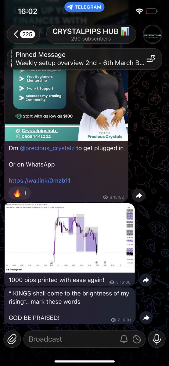 Precious_Crystalz | GOLD TRADER 🚀 tweet media