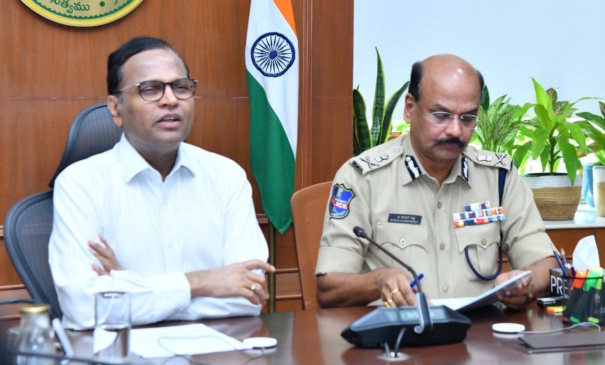 Office of Chief Secretary, Telangana Govt. tweet media