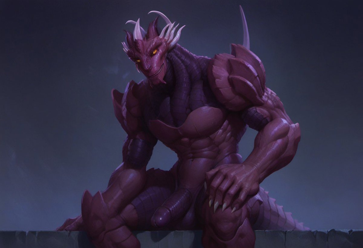 QdaddyBeastars's tweet photo. Here’s some art of Belloc from FireBreather!! 

Support me on Patreon!! https://t.co/dhWvS1GWUU

#Teratophilia #Xenophilia #Scalie #MonsterFucker https://t.co/MPMxLuj8yq