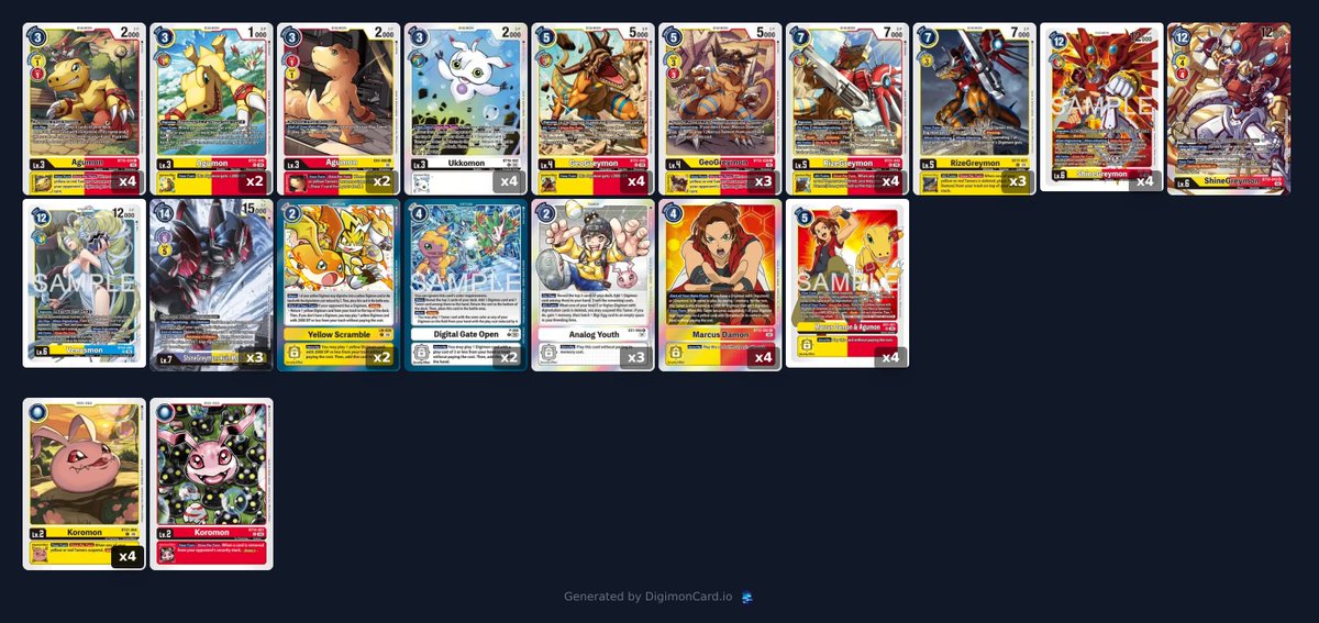 DigimonCard tweet media