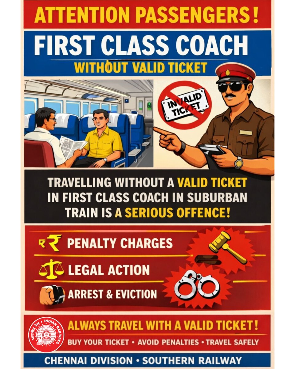 DRM Chennai tweet media