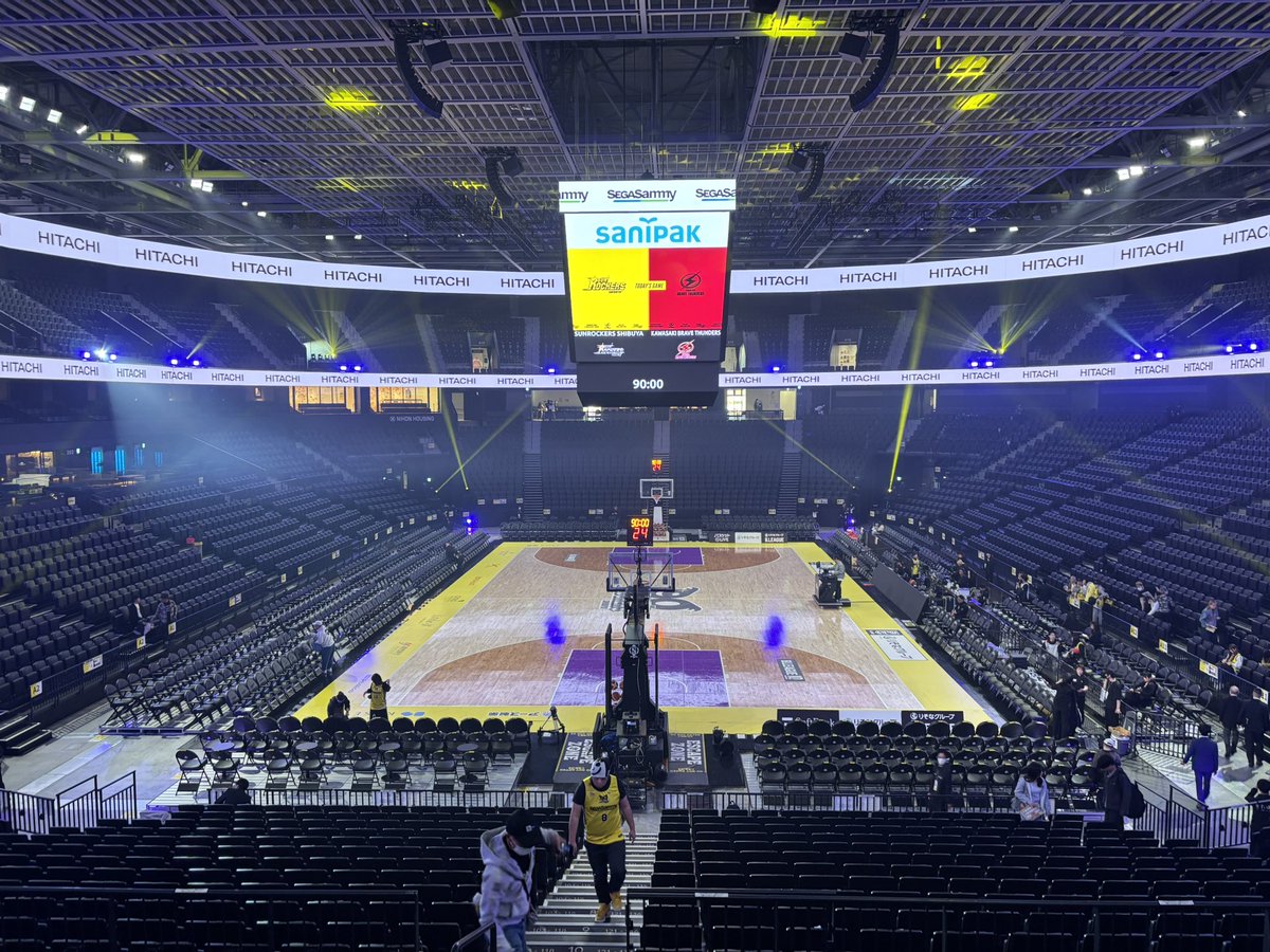 o_mipo's tweet photo. 昨日はBリーグで初トヨタアリーナ東京！！想像を遥かに超える素晴らしいアリーナでした✨️しかも良席で迫力満点☆気持ち良い勝利で最高な一日でしたヾ(*ΦωΦ)ﾉ ﾋｬｯﾎｩ～🎶 https://t.co/Uv4Pr9udQu