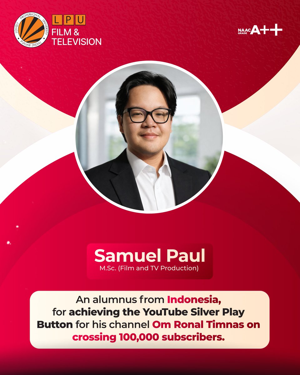 LPU Film and Television tweet media