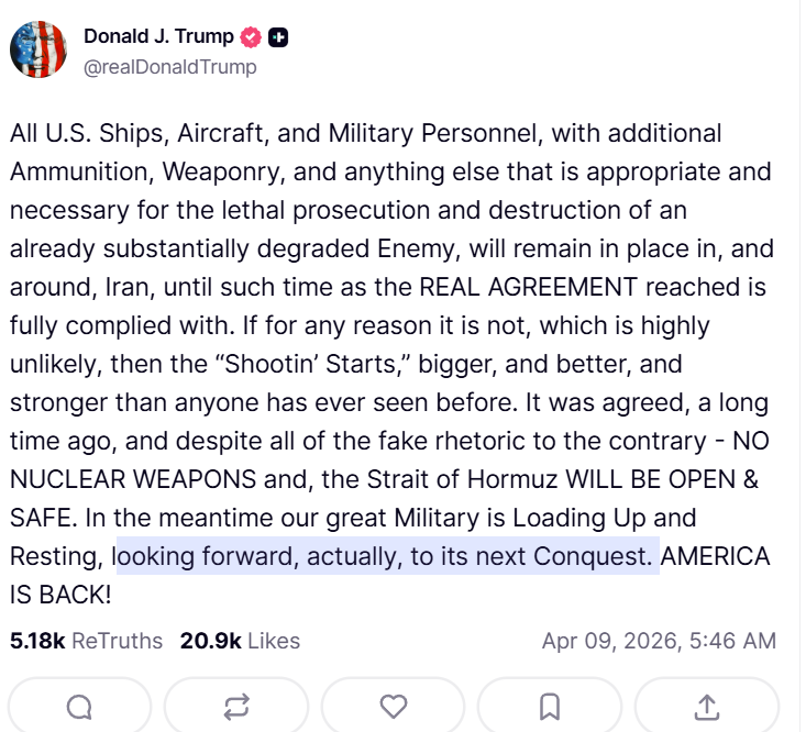 Trump plant schon mal die nächste "Eroberung" irgendwie voll 1939 diese Rhetorik, man fragt sich was der Deutsche Bundeskanzler so treibt dieser Tage und ob er dazu eine Meinung hat?