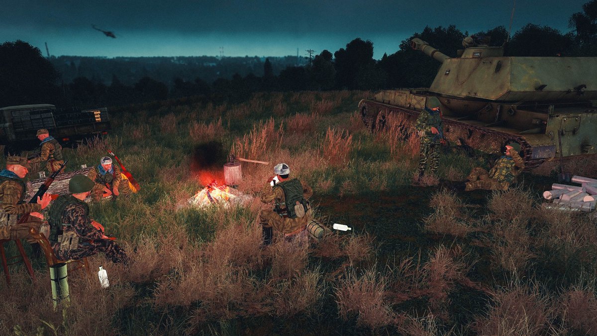 SomeguywhoSGW's tweet image. Another Night on the Line 
#Arma3 #ArmaPlatform #ArmaPhotography