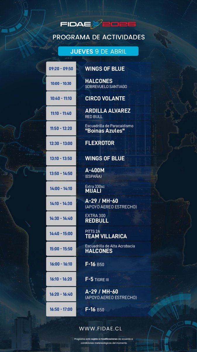 FIDAE tweet media