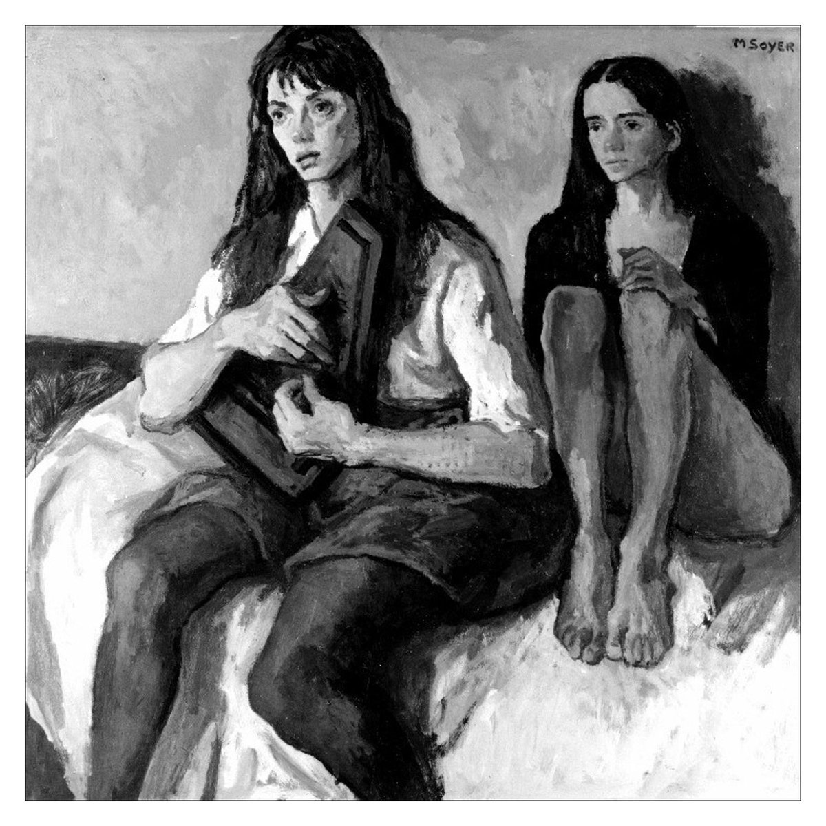 pohoartist's tweet photo. Art Inspiration For Today: Intimate Concert by Moses Soyer (American), oil on canvas, genre: Social Realism, Figurative Art, 1969
(Carnegie Museum of Art, Pittsburgh)
#intimateconcert #mosessawyer #artinspirtion #artonx https://t.co/a9kRusz1F6