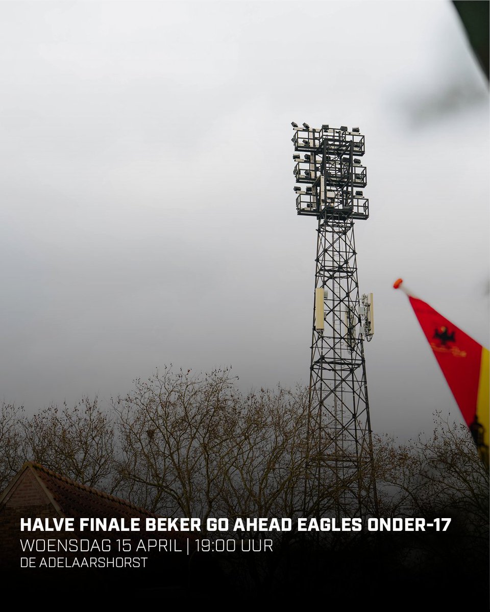 gaeagles_jeugd's tweet photo. 🏆 Go Ahead Eagles Onder-17 speelt woensdagavond in De Adelaarshorst de halve finale van het bekertoernooi tegen AFC Ajax.  

𝑆𝑡𝑒𝑢𝑛 𝑜𝑛𝑧𝑒 𝑡𝑎𝑙𝑒𝑛𝑡𝑒𝑛 𝑡𝑢𝑠𝑠𝑒𝑛 𝑑𝑒 𝑙𝑖𝑐ℎ𝑡𝑚𝑎𝑠𝑡𝑒𝑛 𝑣𝑎𝑛 𝐷𝑒 𝐴𝑑𝑒𝑙𝑎𝑎𝑟𝑠ℎ𝑜𝑟𝑠𝑡! 👊

ℹ️ https://t.co/40W9wEefxZ https://t.co/0H27JG7fc4