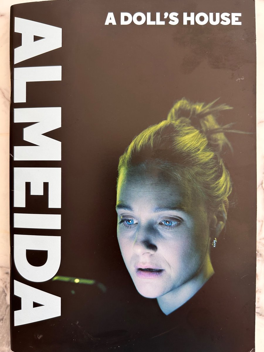 mrSamHoare's tweet photo. Better half smashing it once more @AlmeidaTheatre https://t.co/GSB11lztn0