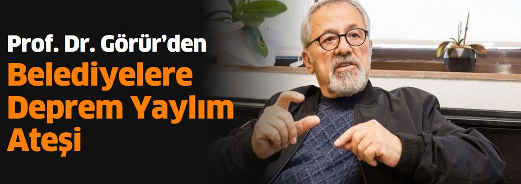 Prof. Dr. Görür’den belediyelere deprem yaylım ateşi elazighaberkent.com/haber/27780675… 
#elazığ #elazığhaber