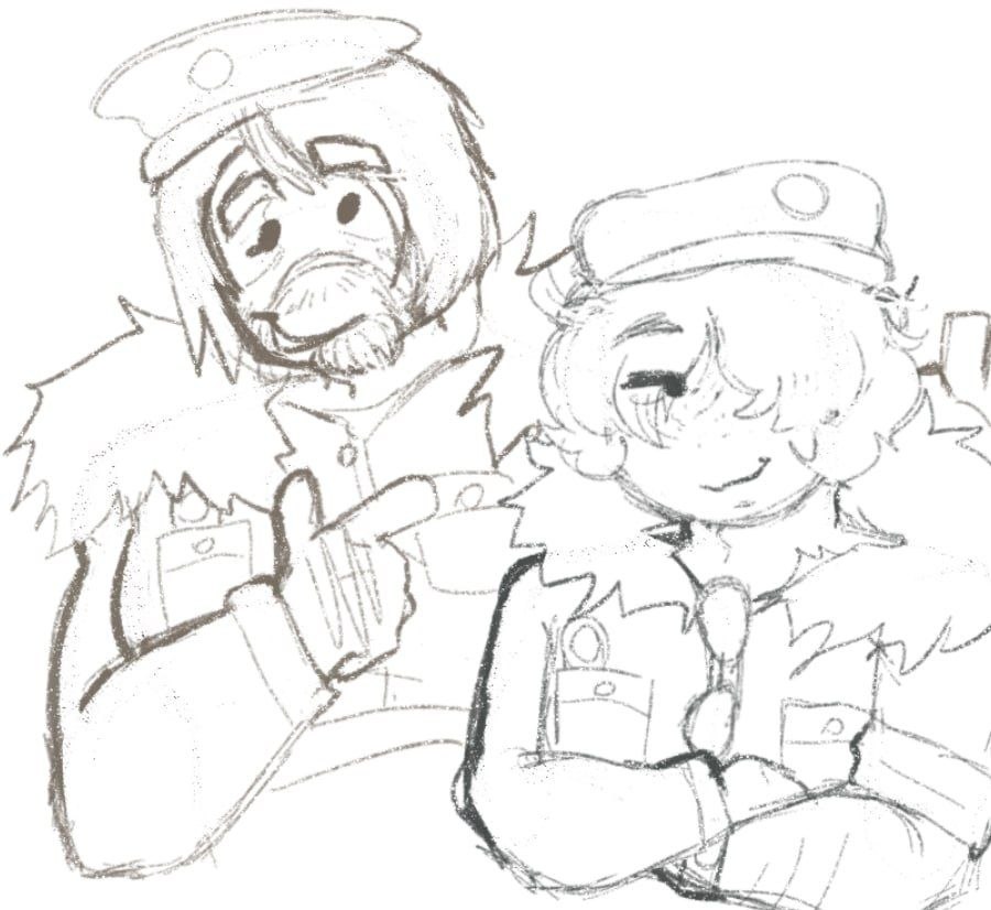 CheeseSquiddo's tweet photo. so there's that abandoned manor submission on ital server and I'm in process of drawing the full cast 👀
#blooddebt https://t.co/Zil2Mj2po3