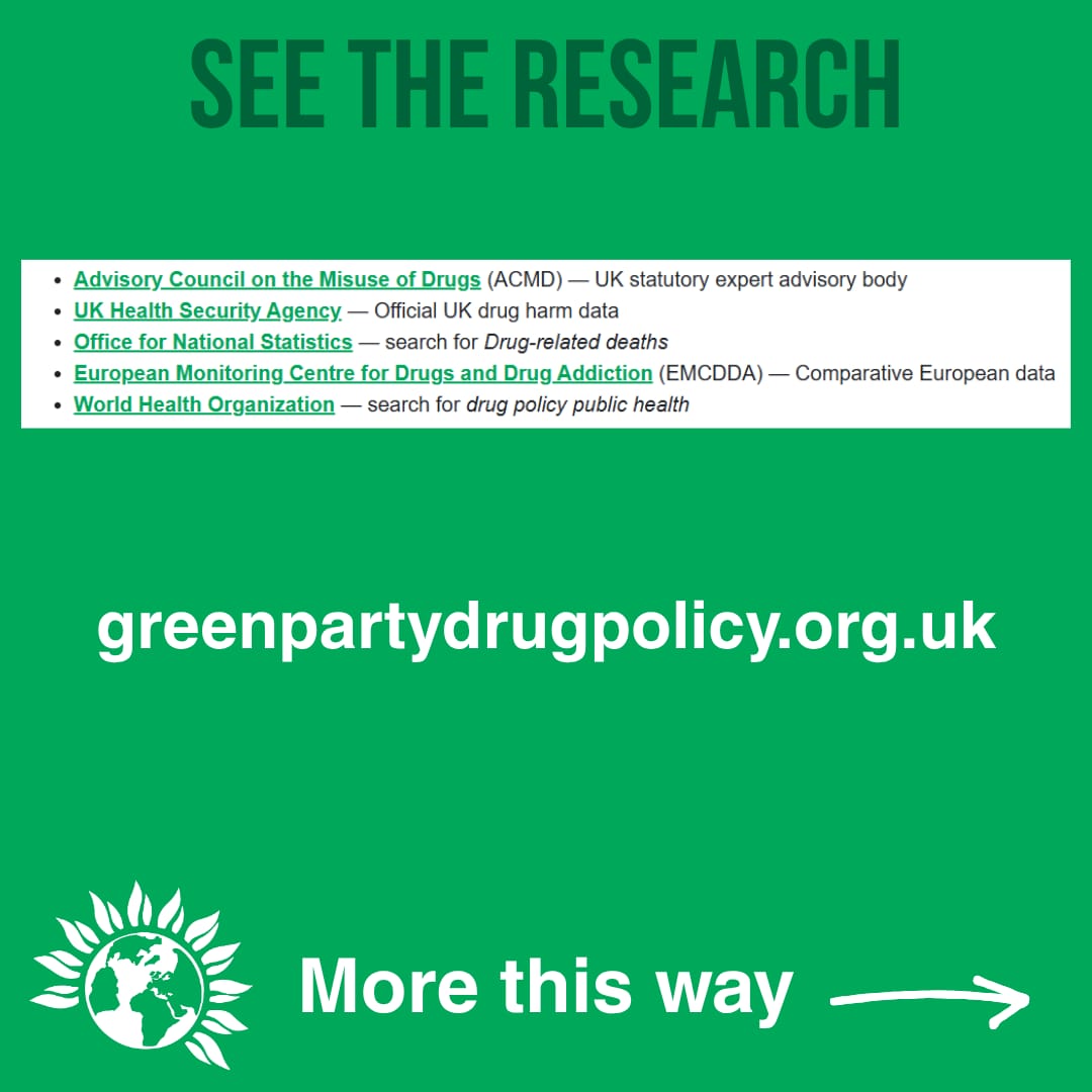 Green Party Drug Policy tweet media