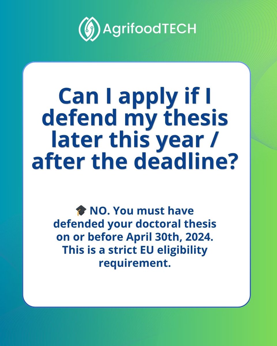 AgrifoodTECH Project tweet media